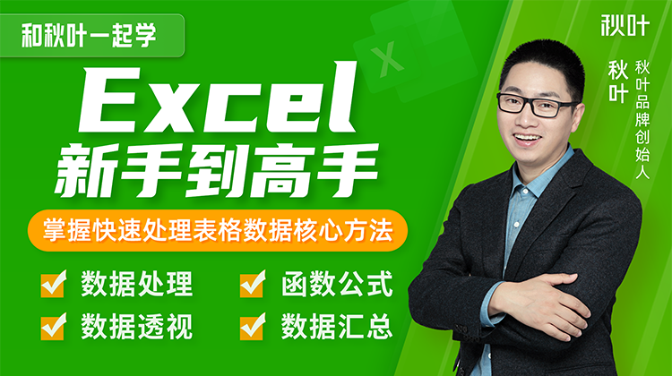 和秋叶一起学excel进阶课